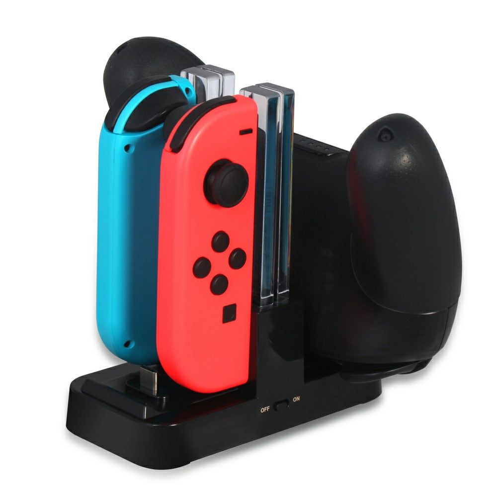 Nabíjecí dokovací stanice DOBE TNS-1756 pro herní příslušenství Nintendo Switch Joy-con Pro Nabíjecí dokovací stanice DOBE TNS-1756 pro herní příslušenství Nintendo Switch Joy-con Pro